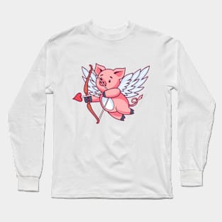 Angel Pig Long Sleeve T-Shirt